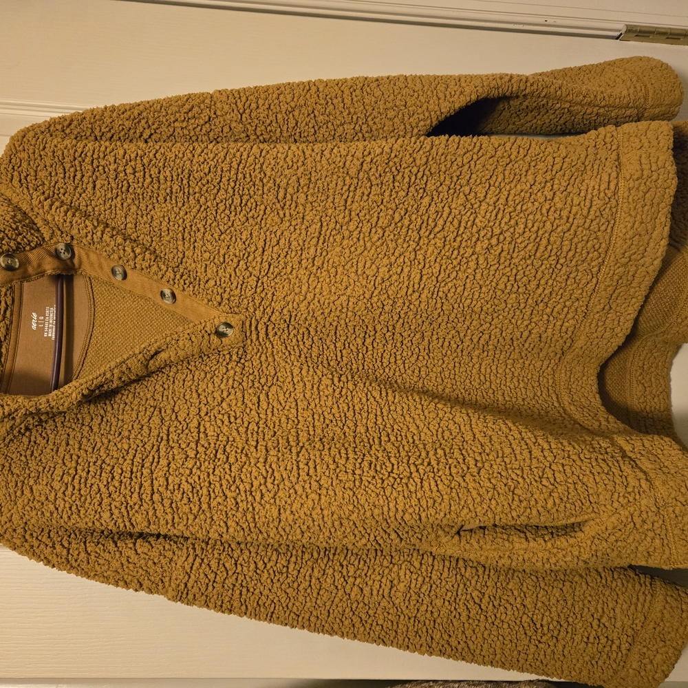 Sale! Cozy Tan Sherpa Jacket
